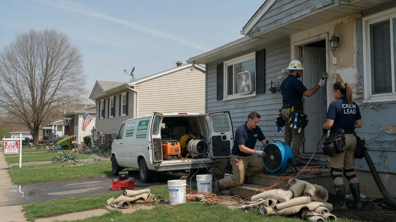 Flood Cleanup in Grand Prairie, TX near me